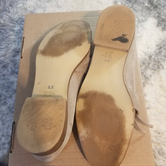 Seychelles- Grey Stray Loafer Suede Kiltie Fringe (Size 8.5) - Picture 3 of 5